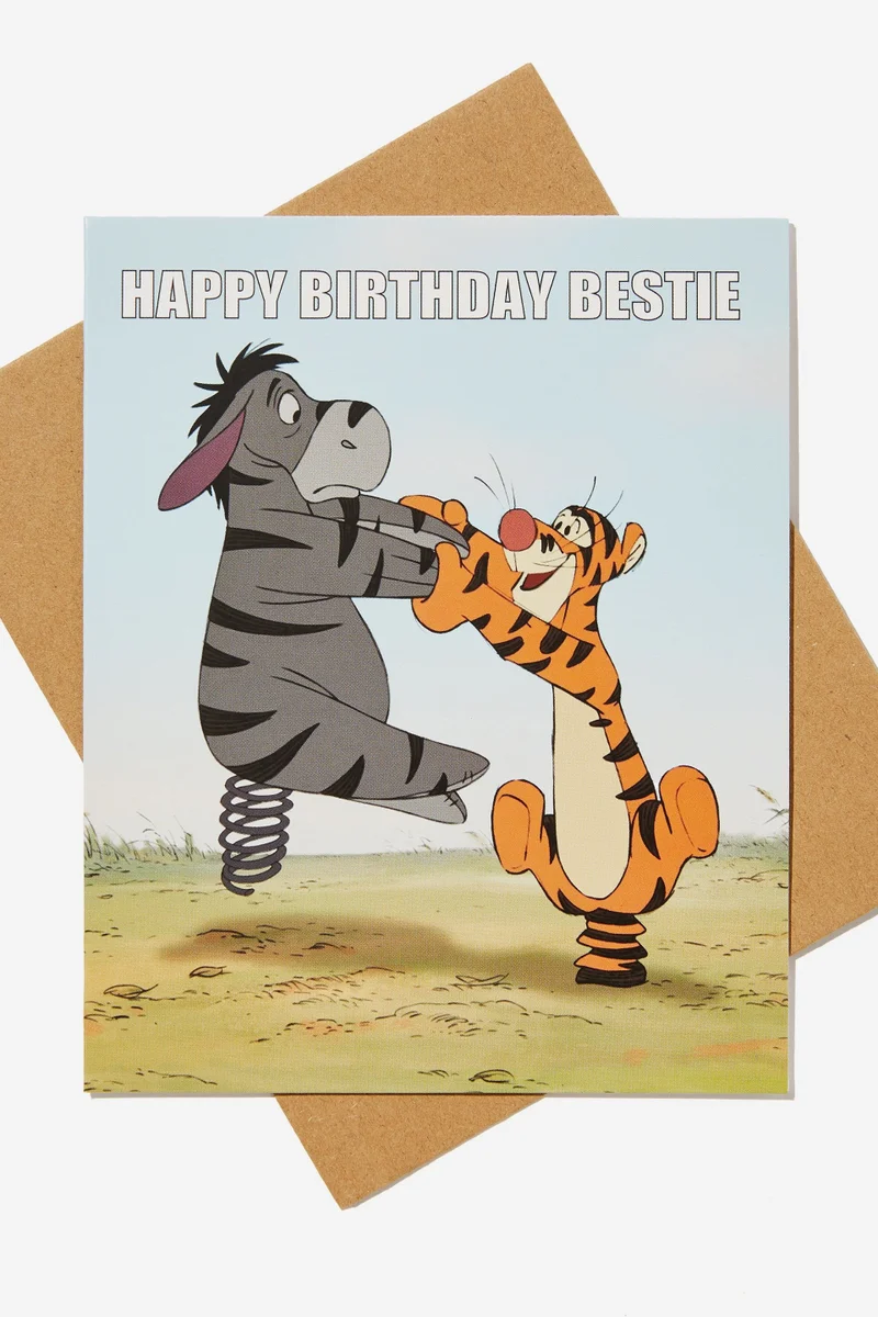 Typo Nice Birthday Card